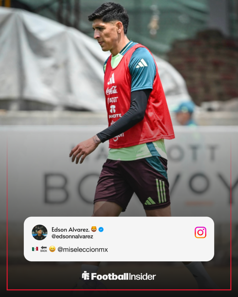 Edson Alvarez Instagram