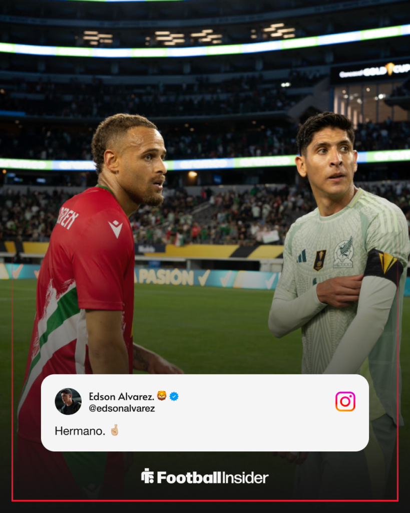 Edson Alvarez Instagram