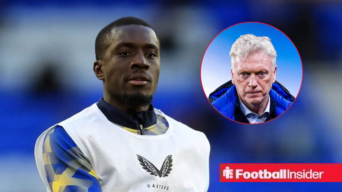 Idrissa Gueye David Moyes Everton