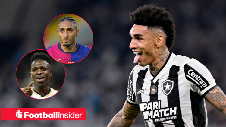 Igor Jesus, Vinicius Junior, Raphinha, Nottingham Forest