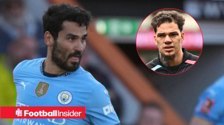 Ilkay Gundogan Ederson Man City
