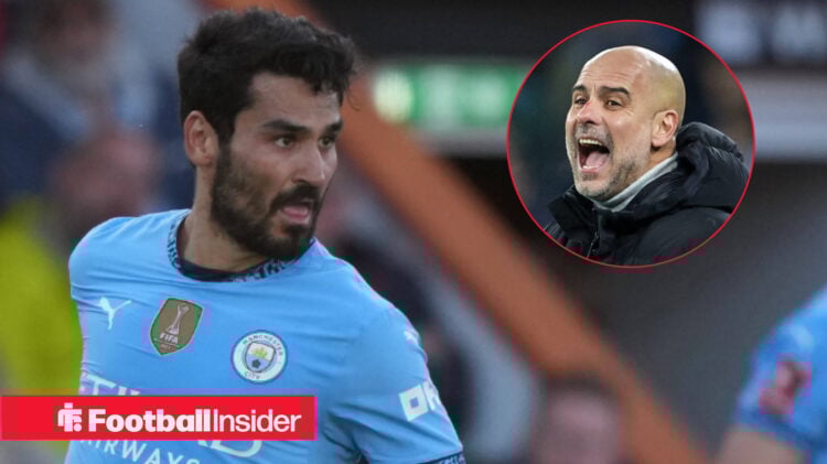 Ilkay Gundogan Pep Guardiola Man City
