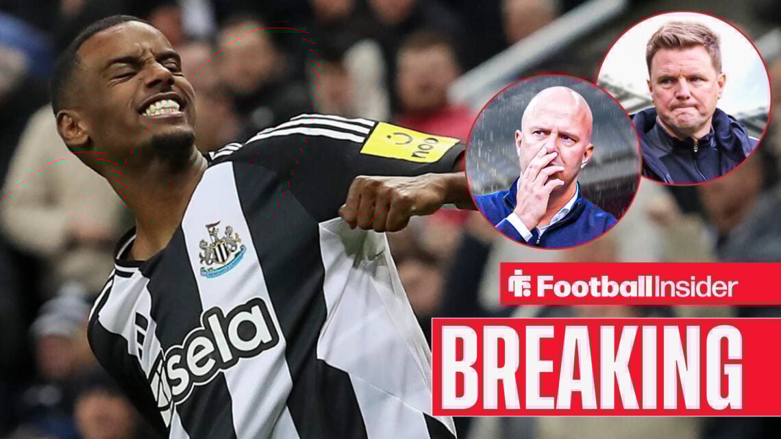 Alexander Isak Arne Slot Eddie Howe, Newcastle Liverpool