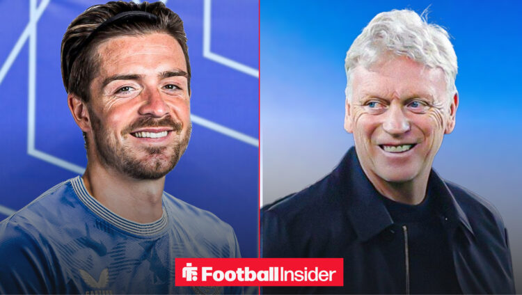 Jack Grealish, David Moyes, Everton