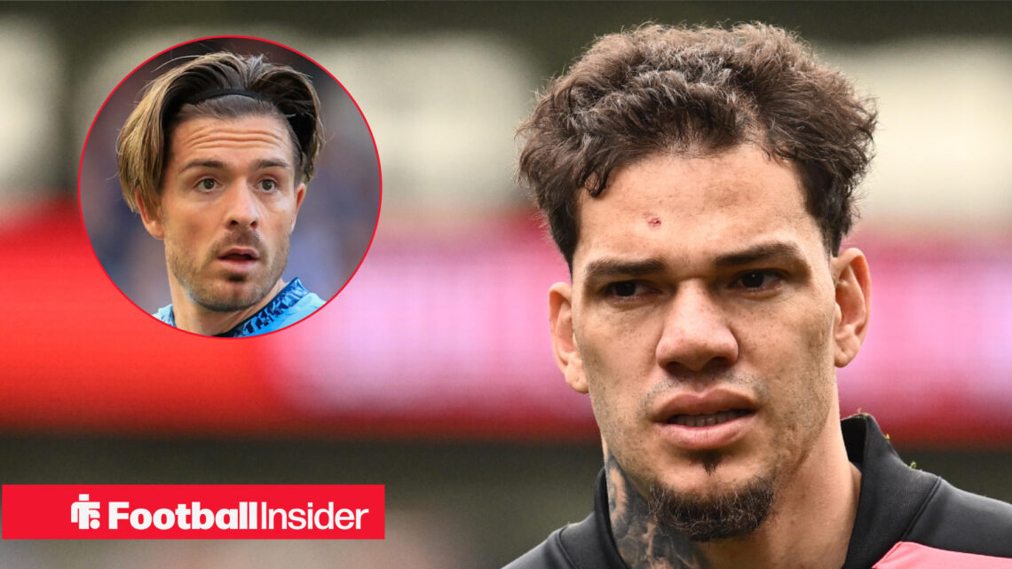 Jack Grealish Ederson Man City