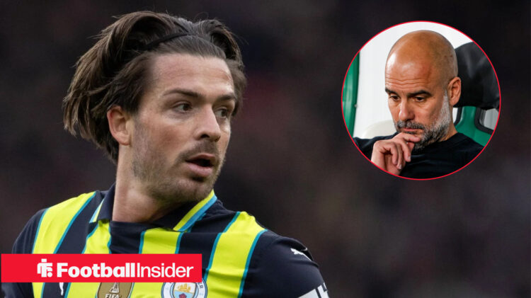 Jack Grealish Pep Guardiola Man City