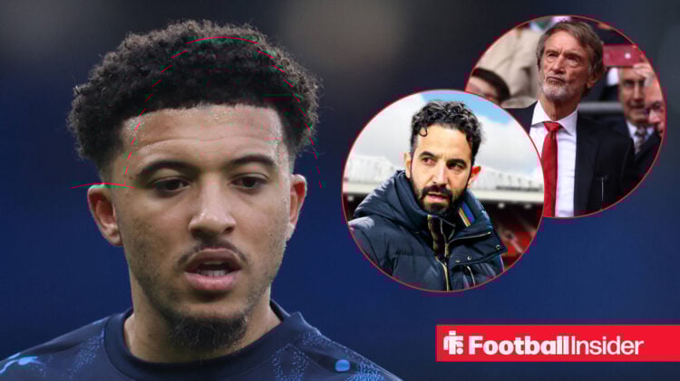 Jadon Sancho Ruben Amorim Jim Ratcliffe Man United