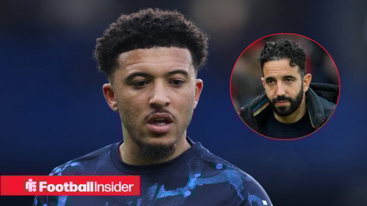 Jadon Sancho Ruben Amorim Man United