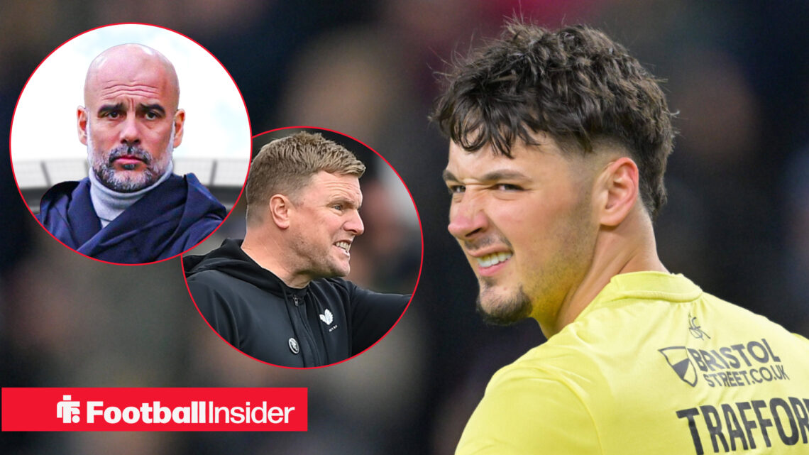 James Trafford Burnley Eddie Howe Newcastle Pep Guardiola Man City