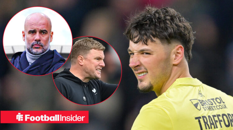James Trafford Burnley Eddie Howe Newcastle Pep Guardiola Man City