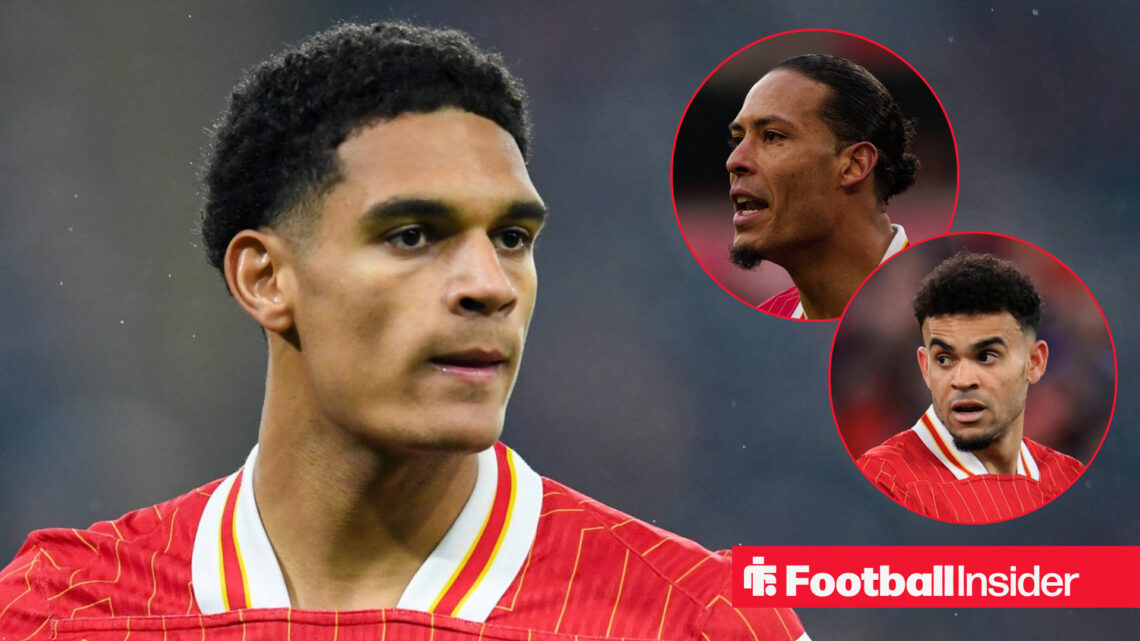 Jarell Quansah, van dijk, luis diaz