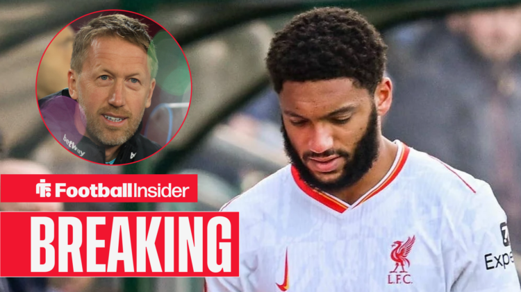 Joe Gomez, West Ham, Graham Potter