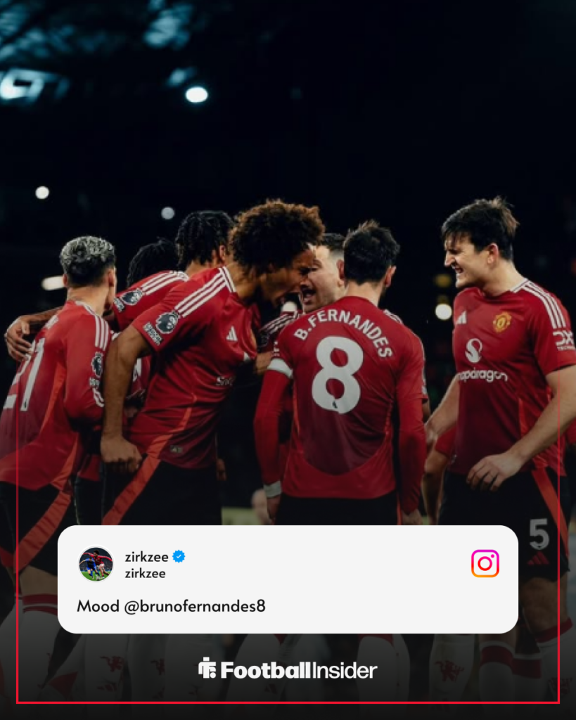 Joshua Zirkzee, Bruno Fernandes, Man United