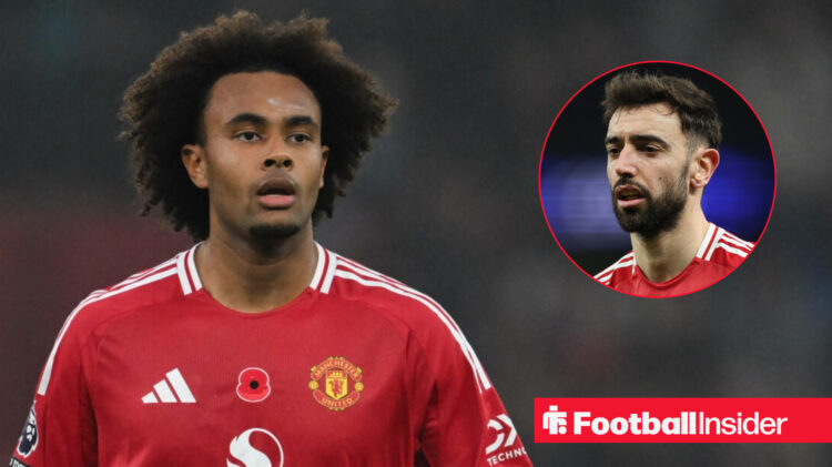 Joshua Zirkzee, Bruno Fernandes, Man United