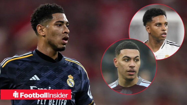 Jude Bellingham Morgan Rogers Rodrygo