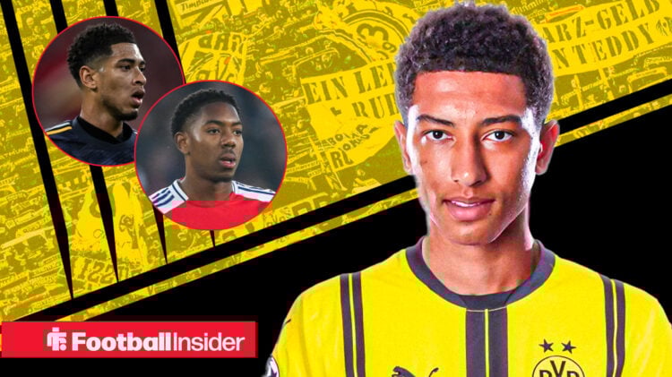 Jude Bellingham Jobe Bellingham Myles Lewis-Skelly, Real Madrid Borussia Dortmund Arsenal