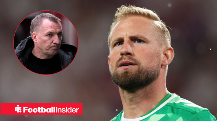 Kasper Schmeichel, Brendan Rodgers, Celtic