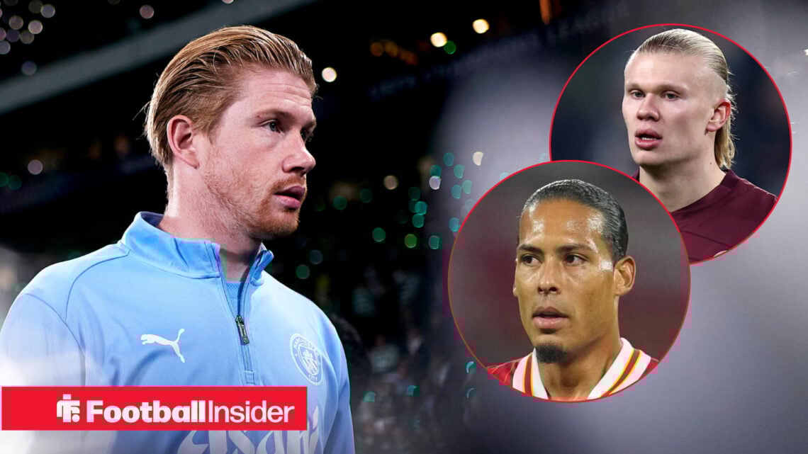 Kevin De Bruyne Virgil van Dijk Erling Haaland