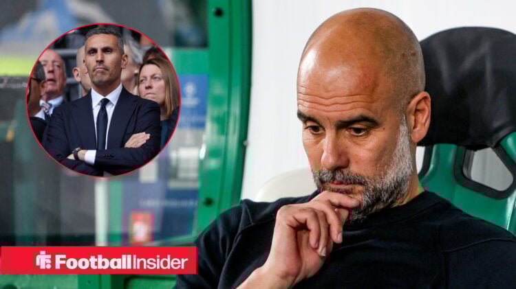 Khaldoon Al-Mubarak Pep Guardiola Man City
