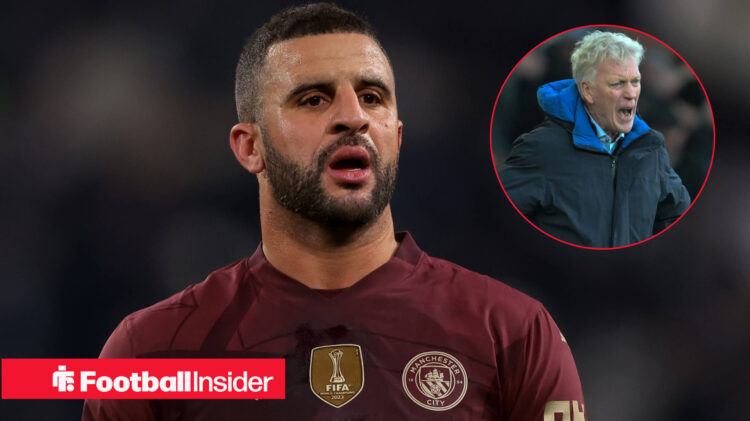 Kyle Walker David Moyes Everton