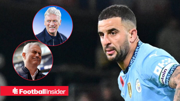 Kyle Walker, David Moyes, Jose Mourinho, Everton