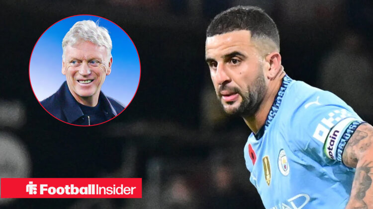 Kyle Walker David Moyes Man City Everton