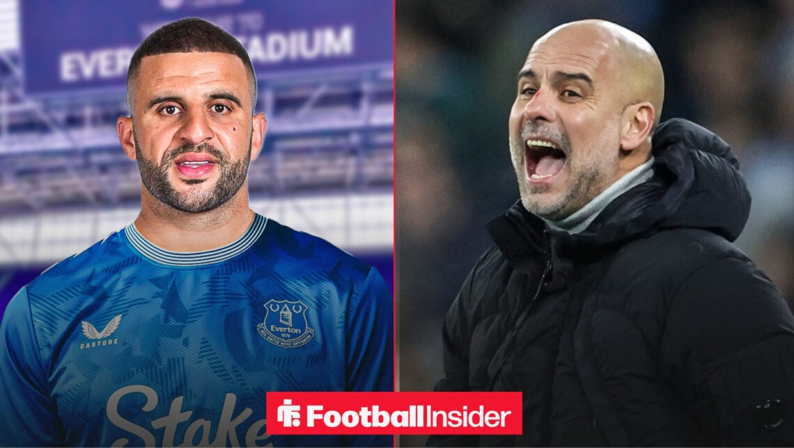Kyle Walker Pep Guardiola Man City