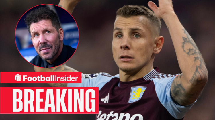 Lucas Digne, Aston Villa, Diego Simeone, Atletico Madrid