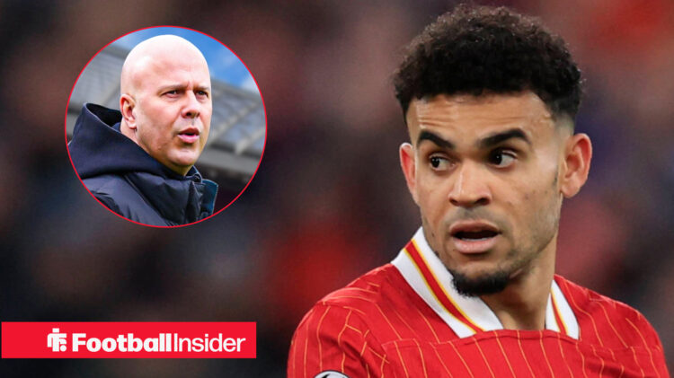 Luis Diaz Arne Slot Liverpool