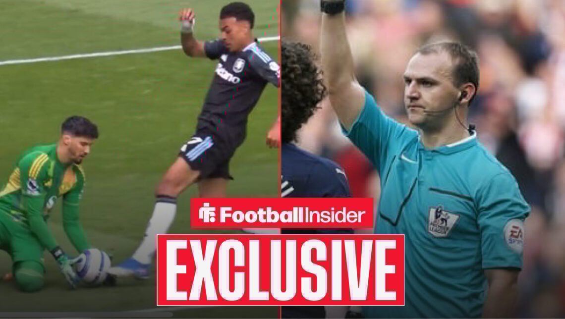 Bobby Madley Morgan Rogers Altay Bayindir, PGMOL Aston Villa Man United
