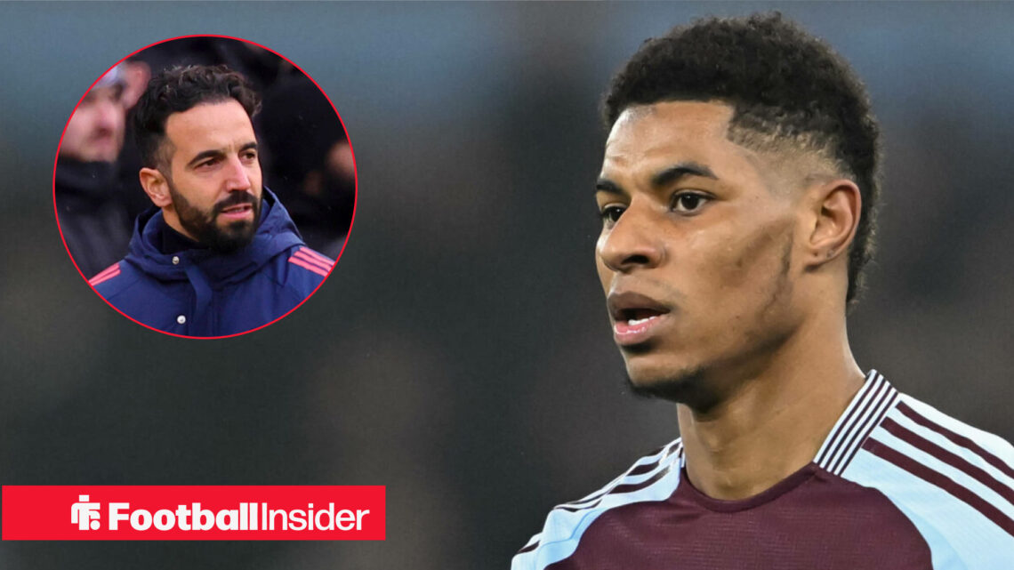Man United Marcus Rashford Ruben Amorim