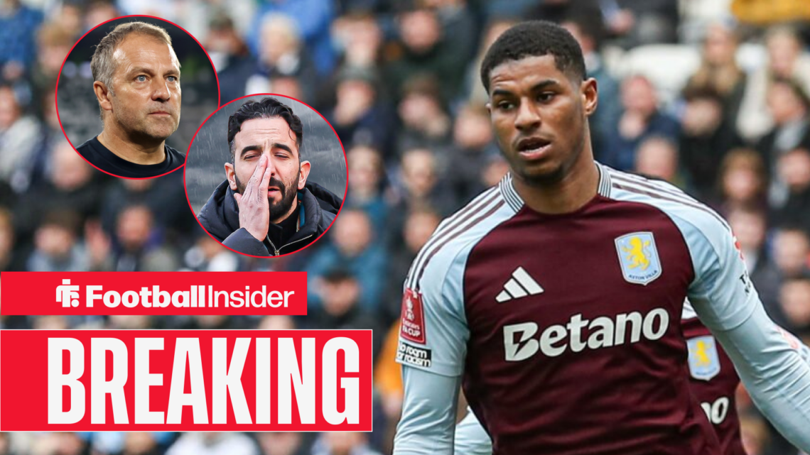 Marcus Rashford, Hansi Flick, Ruben Amorim, Man United
