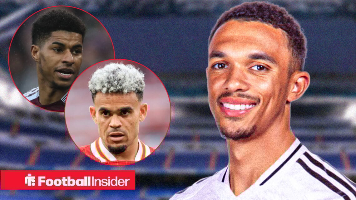 Marcus Rashford Trent Alexander-Arnold Luis Diaz
