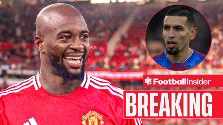 Jean-Philippe Mateta Daniel Munoz, Man United Crystal Palace
