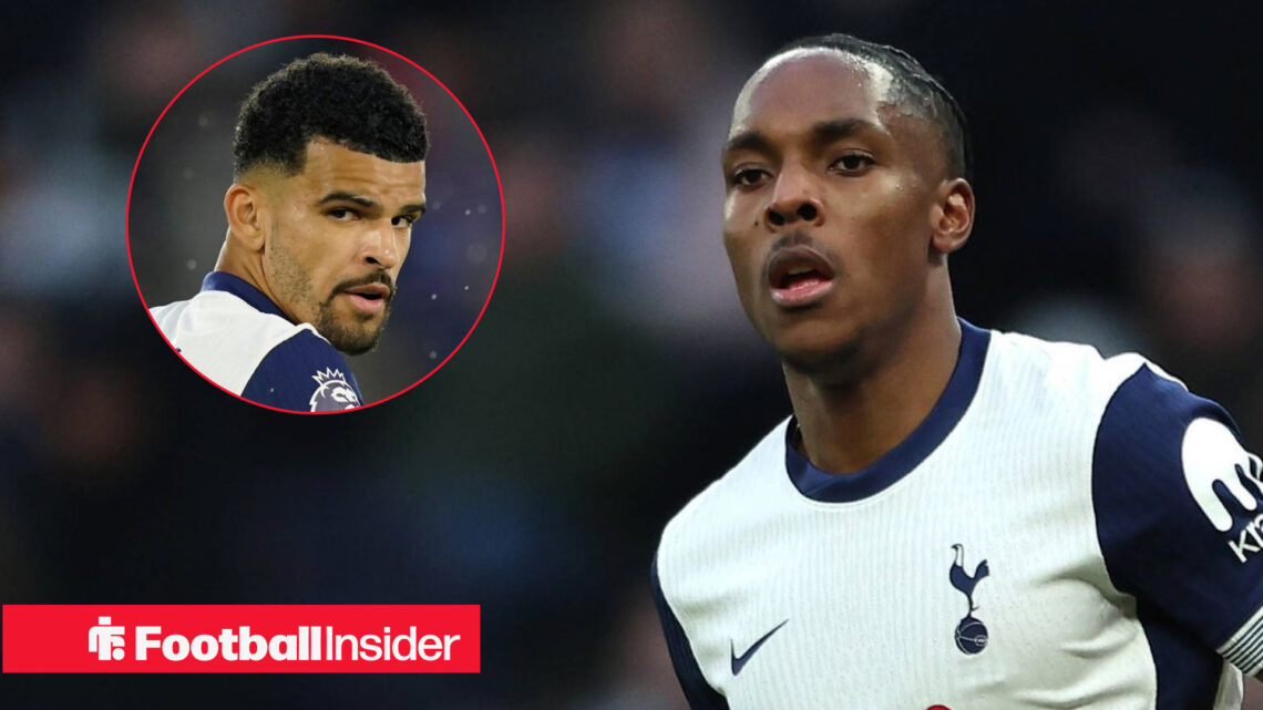 Mathys Tel Dominic Solanke Tottenham