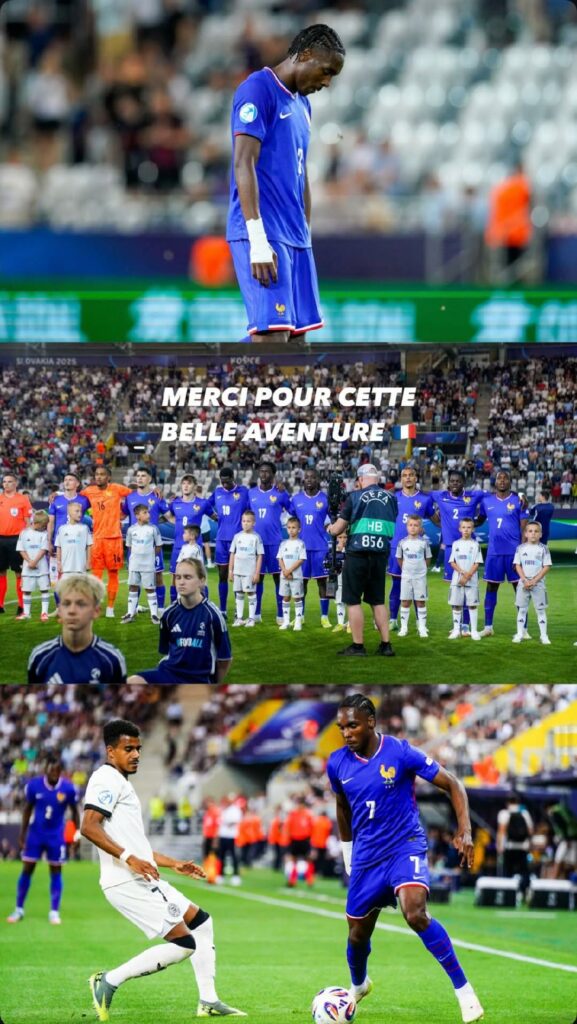 Mathys Tel Instagram Story