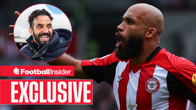 Bryan Mbeumo Ruben Amorim, Brentford Man United