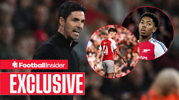Arsenal Arteta Rice Lewis-Skelly
