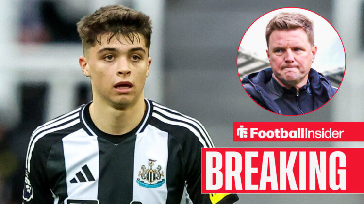 Lewis Miley Eddie Howe, Newcastle