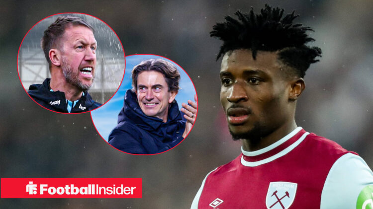 West Ham Tottenham Kudus Potter Frank