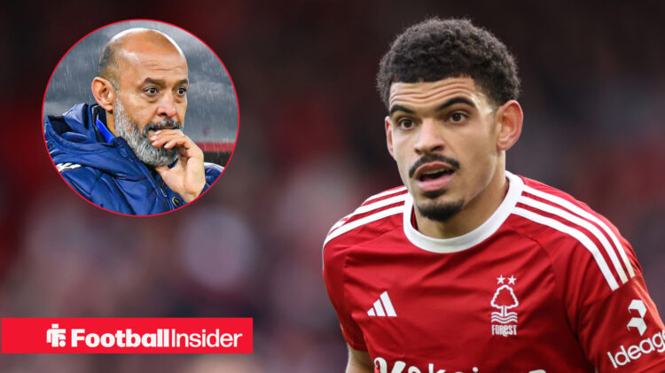 Morgan Gibbs-White, Nuno Espirito Santos, Nottingham Forest