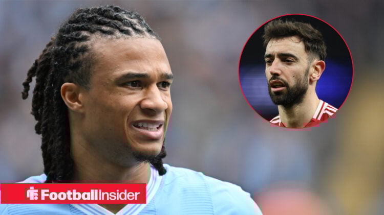 Nathan Ake Bruno Fernandes Man City