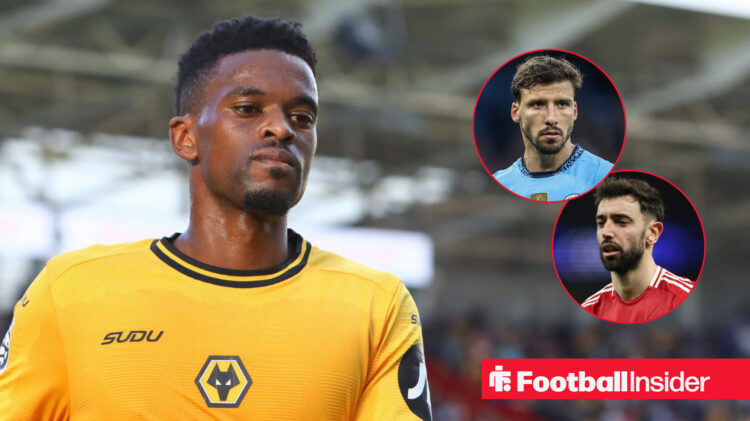 Nelson Semedo, Ruben Dias, Bruno Fernandes, Wolves