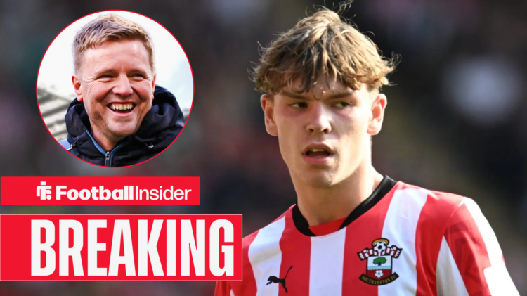Eddie Howe, Tyler Dibling, Newcastle