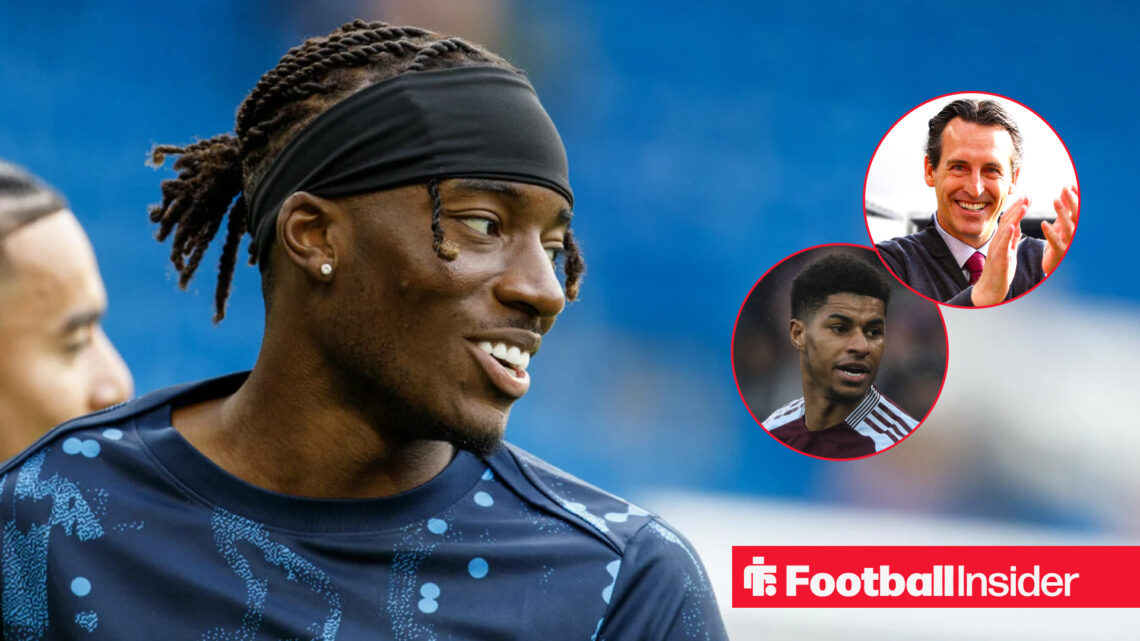 Noni Madueke, Marcus Rashford, Unai Emery, Aston Villa
