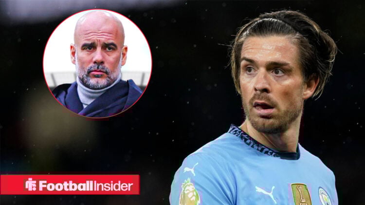 Pep Guardiola Jack Grealish Man City