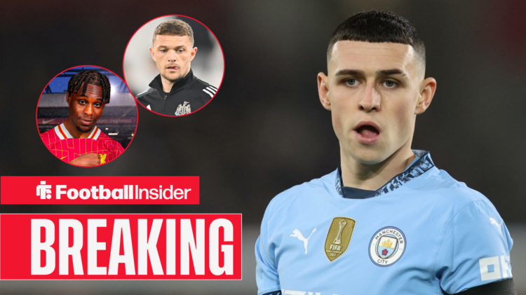 Phil Foden, Jeremie Frimpong, Kieran Trippier, Man City