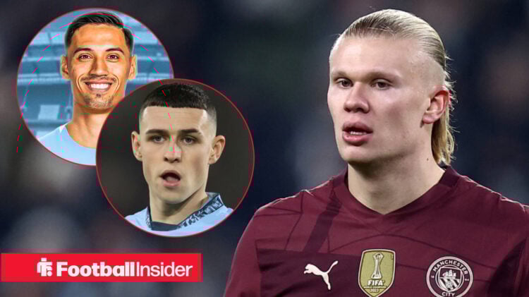 Phil Foden Tijjani Reijnders Erling Haaland
