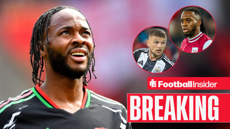 Raheem Sterling, Kieran Trippier, Aaron Wan-Bissaka