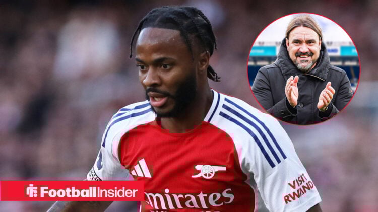 Raheem Sterling Daniel Farke Leeds